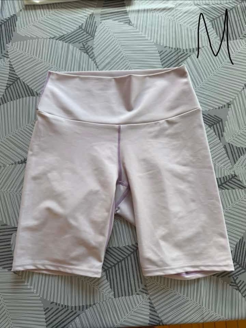 Oraki High-Waist Light Lavender Women's Bike Shorts
